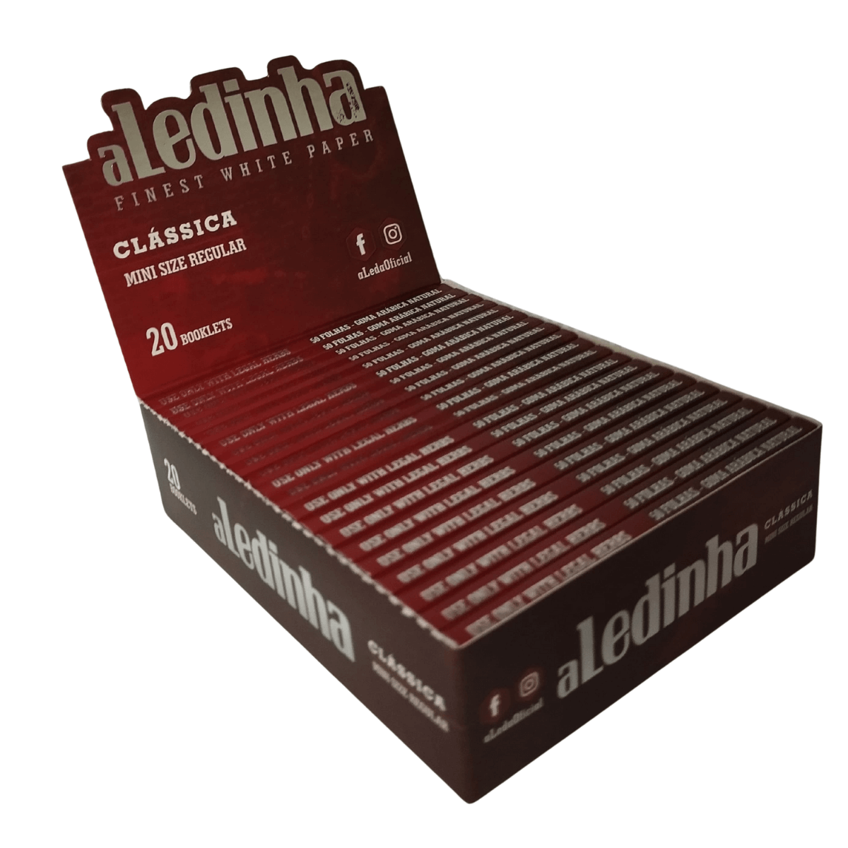 Seda Aledinha Clássica Mini Size Regular - display C/20 unidades