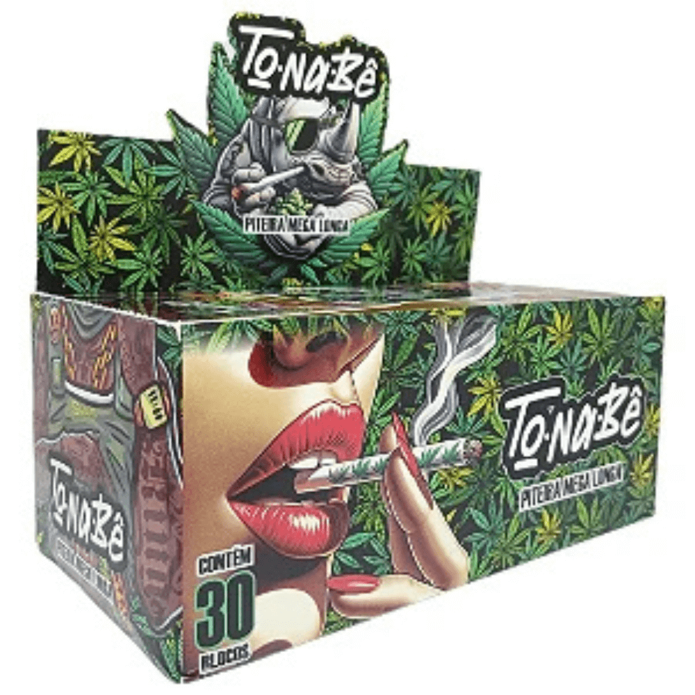 Piteira de Papel Tonabê Mega Longa - Display C/30 Blocos - Imagem 3