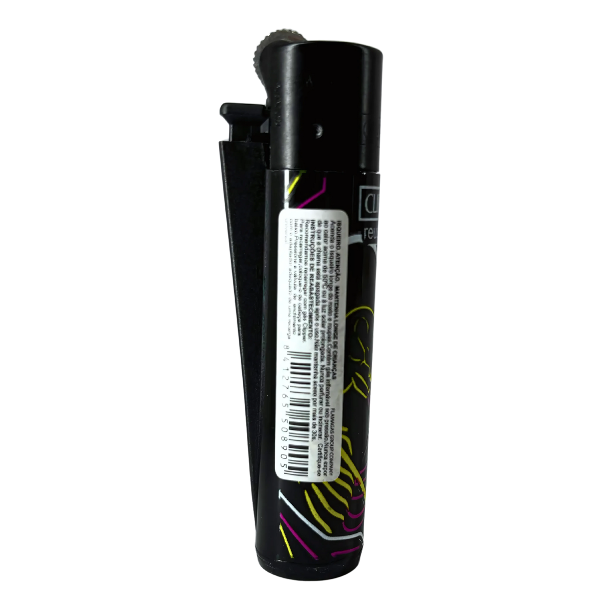 Isqueiro Clipper BL12 CP11R Loving Skulls 1 + BW + LB - Display C/24 (Grande) - Imagem 4