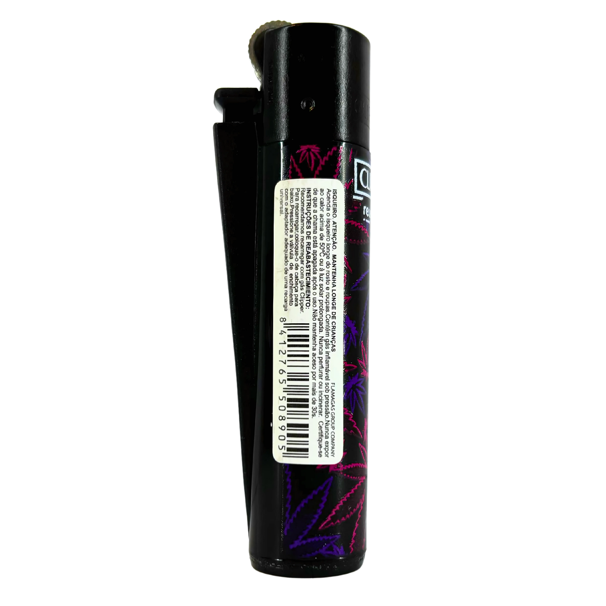 Isqueiro Clipper D24 CP11R Fluo Leaves 3 + BW + LB - Display C/24 (Grande) - Imagem 8