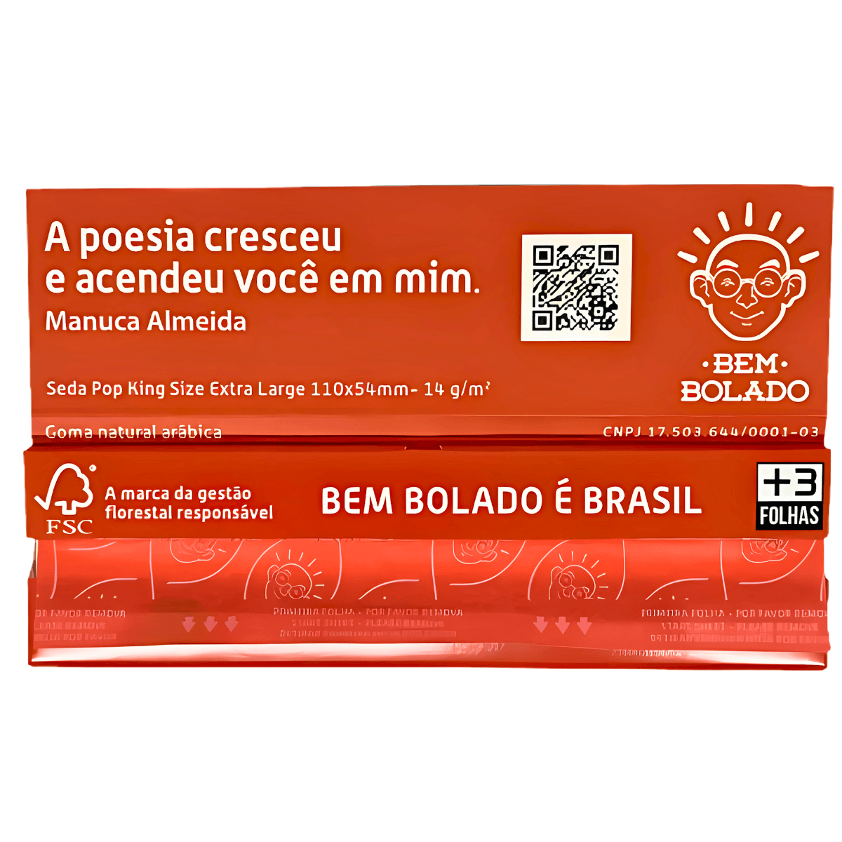 Seda Bem Bolado Pop King Size Extra Large - Display C/25 Livretos - Imagem 4