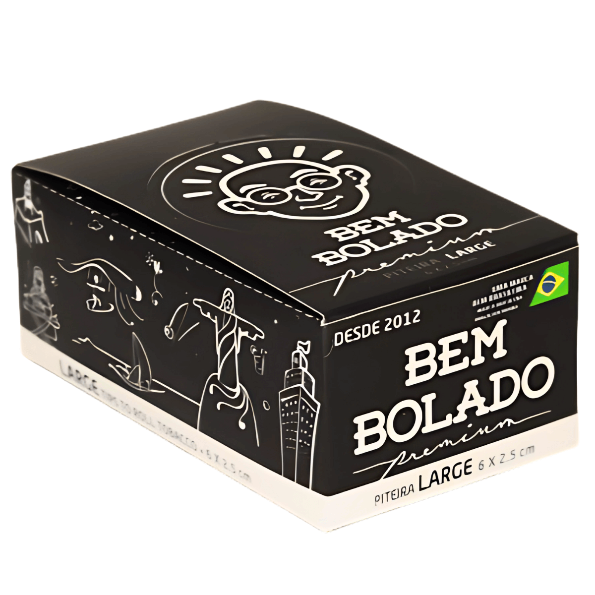 Piteira Bem Bolado Premium Large - Display C/24 Livretos - Imagem 5