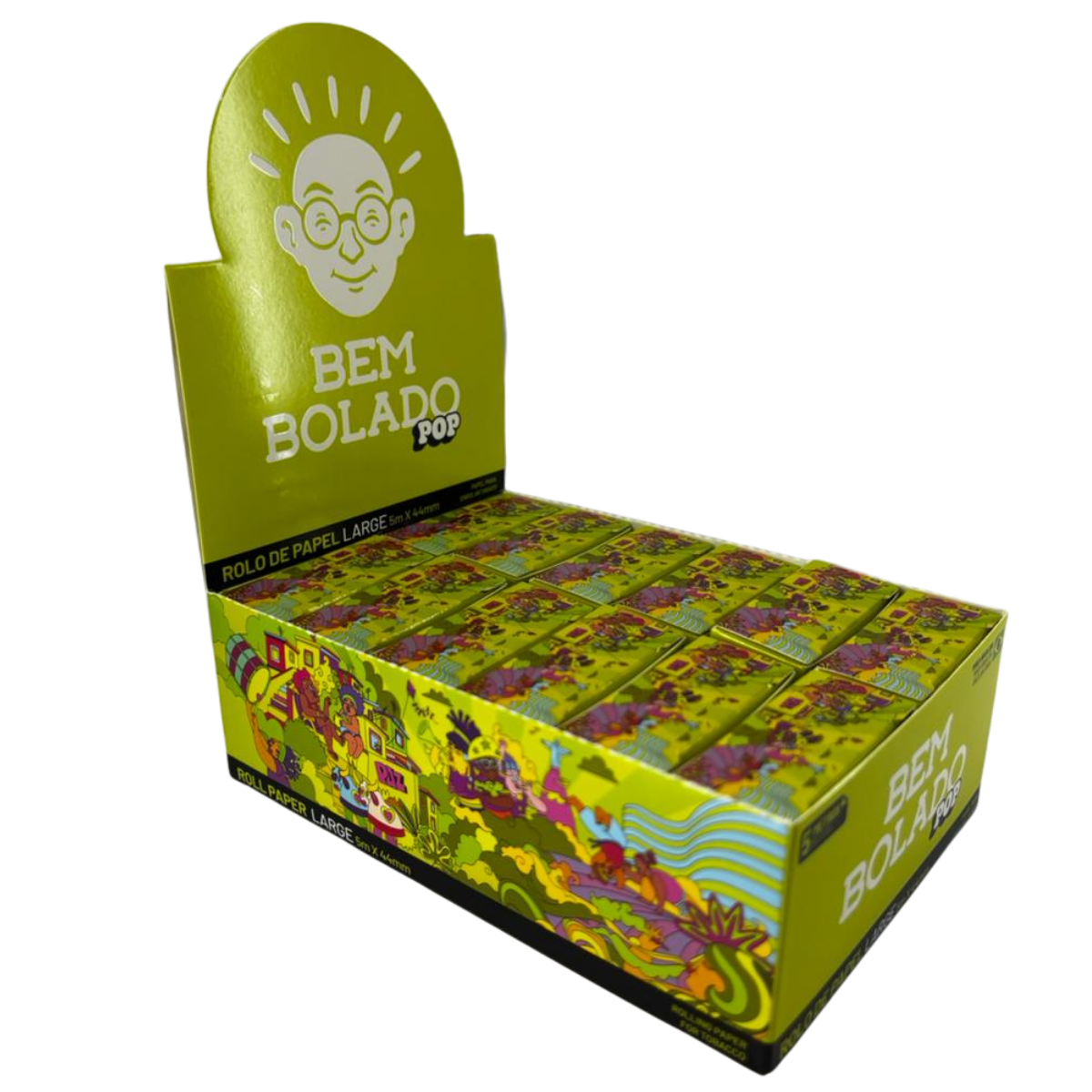 Seda Bem Bolado PP Rolls large 5 metros - Display C/24 Rolos