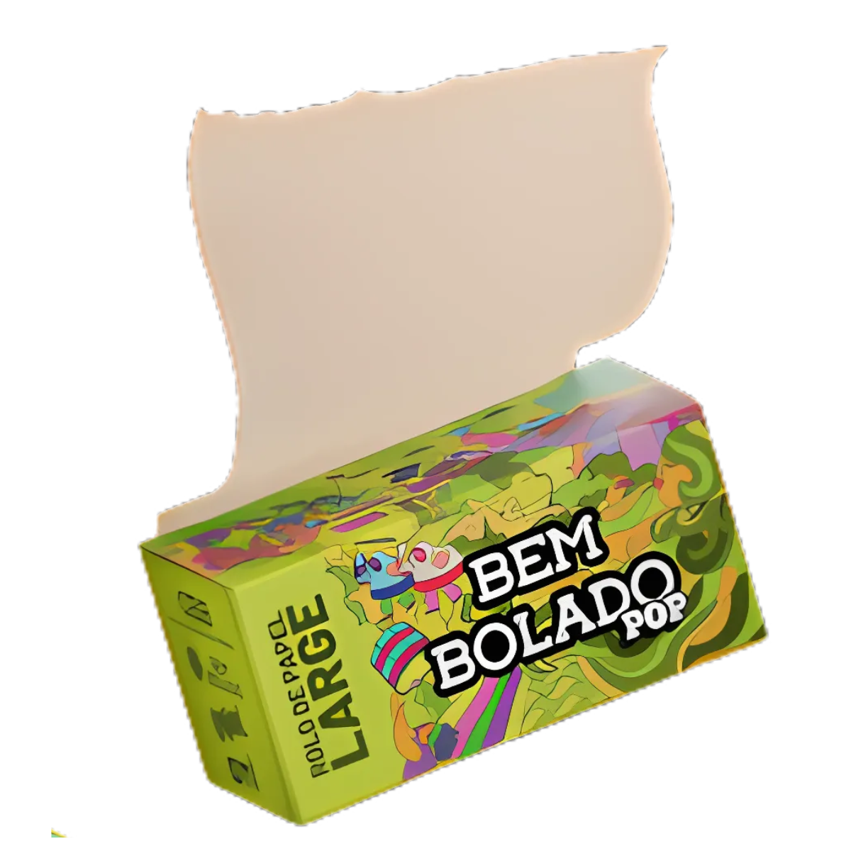 Seda Bem Bolado PP Rolls large 5 metros - Display C/24 Rolos - Imagem 9