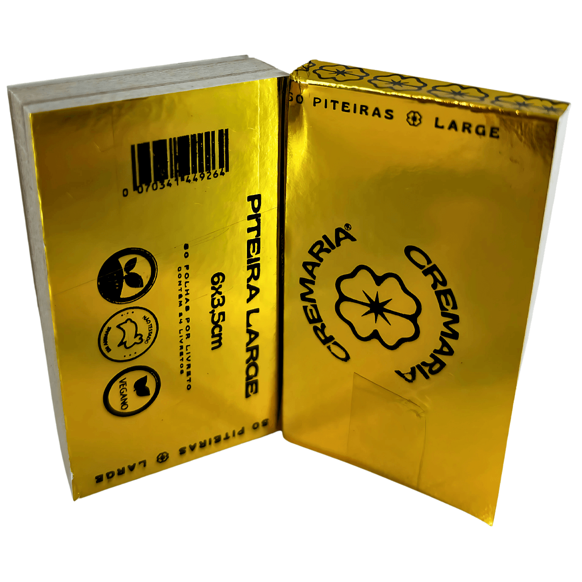 Piteira Cremaria Large (Dourada) - Livreto - Imagem 4