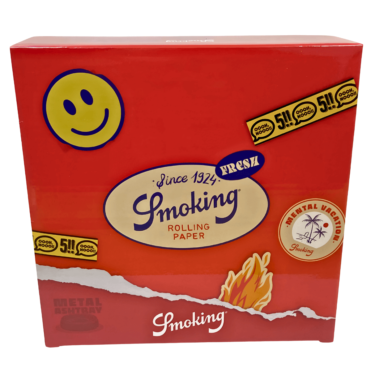 Cinzeiro de Metal Smoking Labels - Display C/5 Unidades - Imagem 6