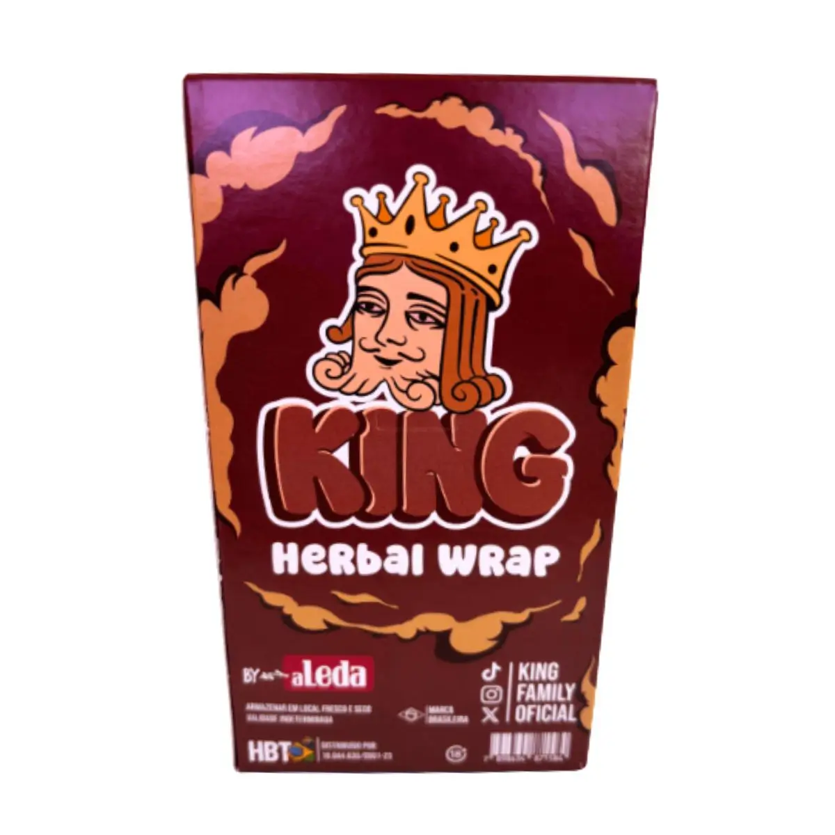 Blunt Herbal King blunt Sabor Chocolate -Display C/25 Unidades