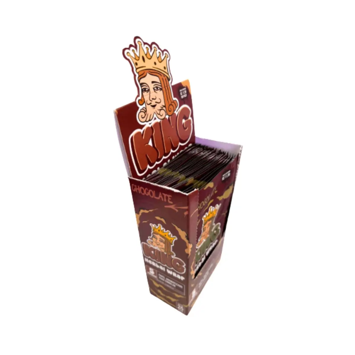 Blunt Herbal King blunt Sabor Chocolate -Display C/25 Unidades - Imagem 2