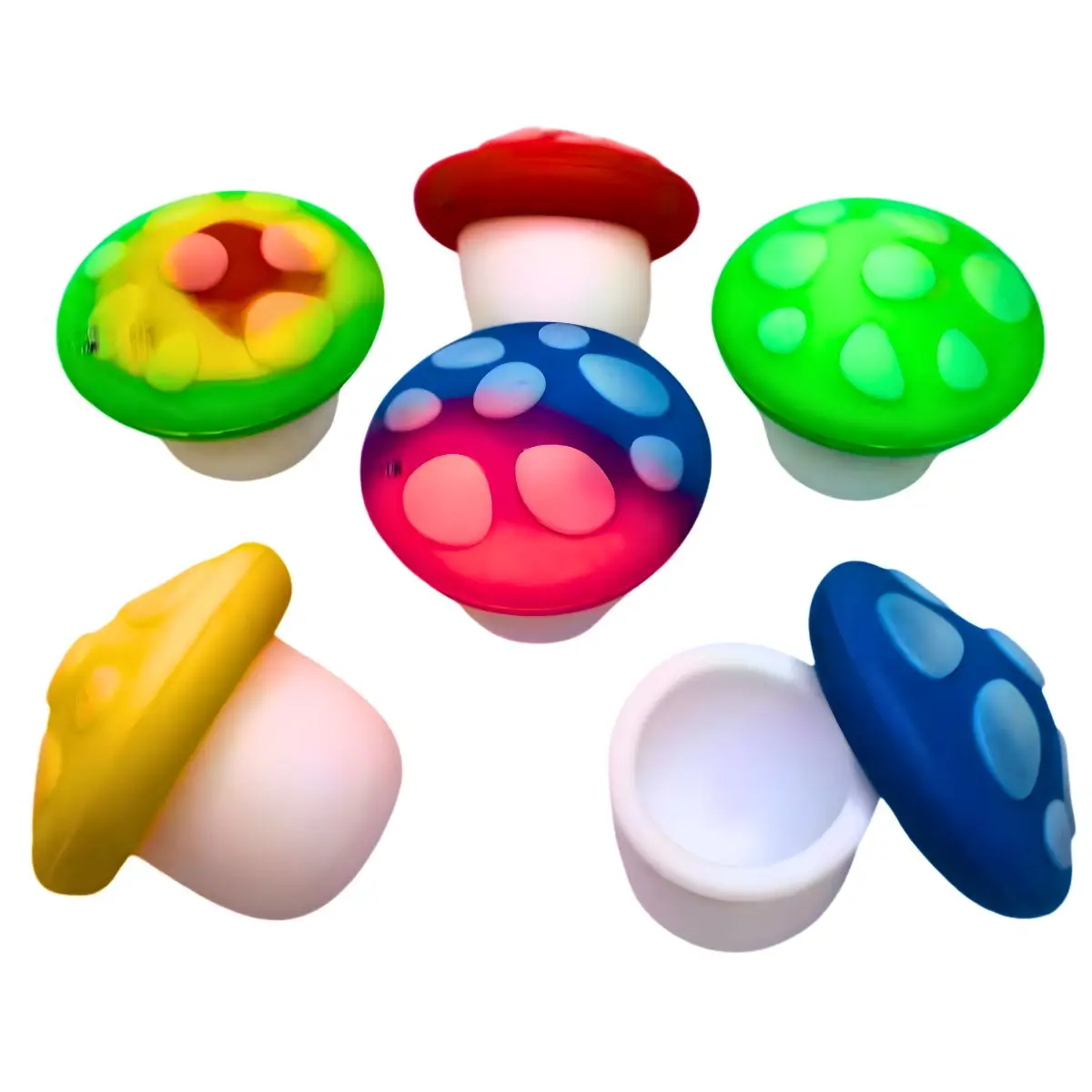 Slick de Silicone 5ml Cogumelo - Unidade