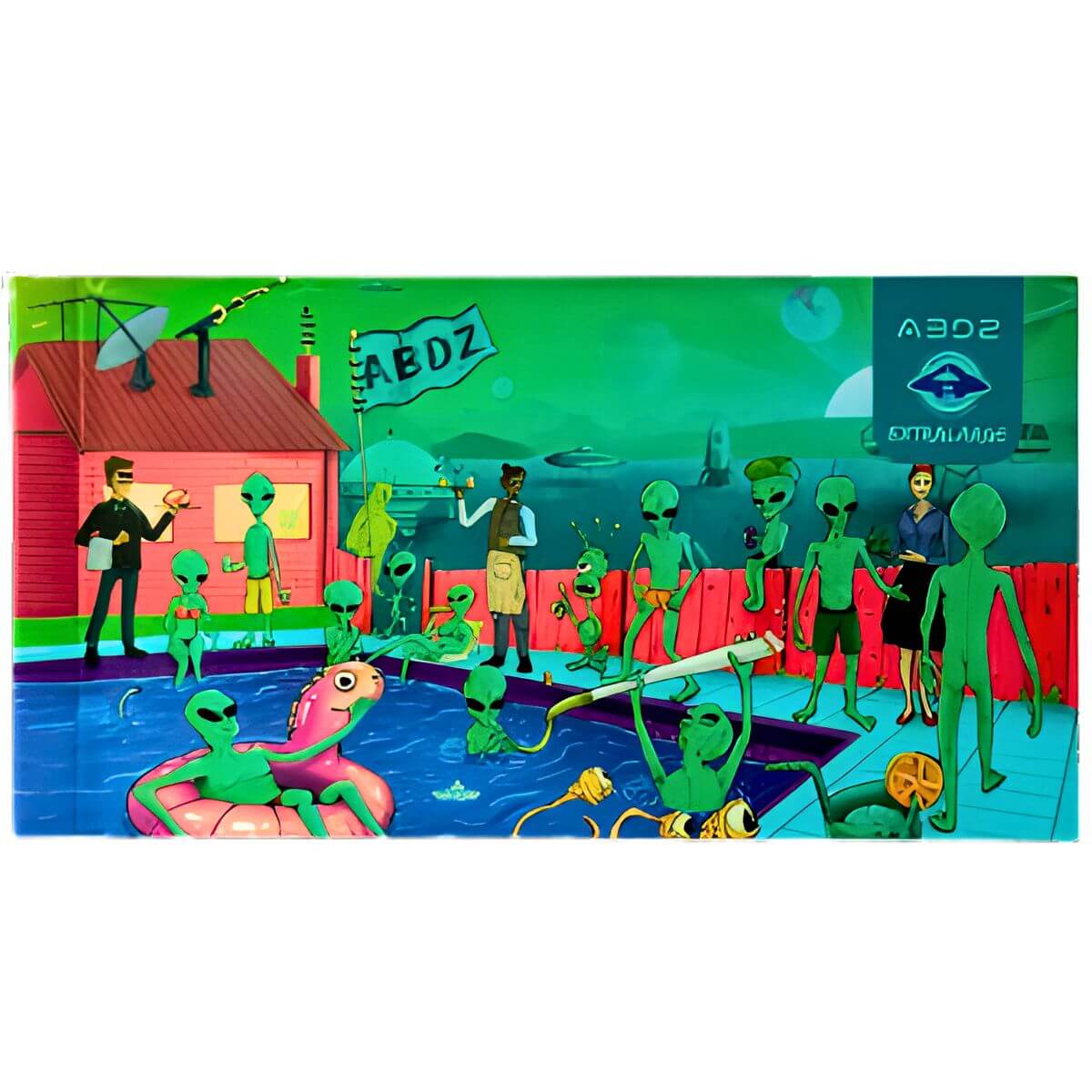 Piteira de Papel Abduzido Extra Large - Livreto