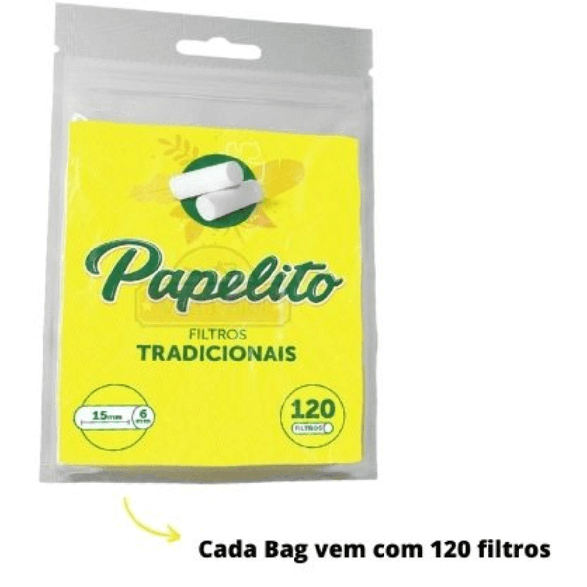 Filtro Papelito Tradicional - Display C/10 Bags - Imagem 4
