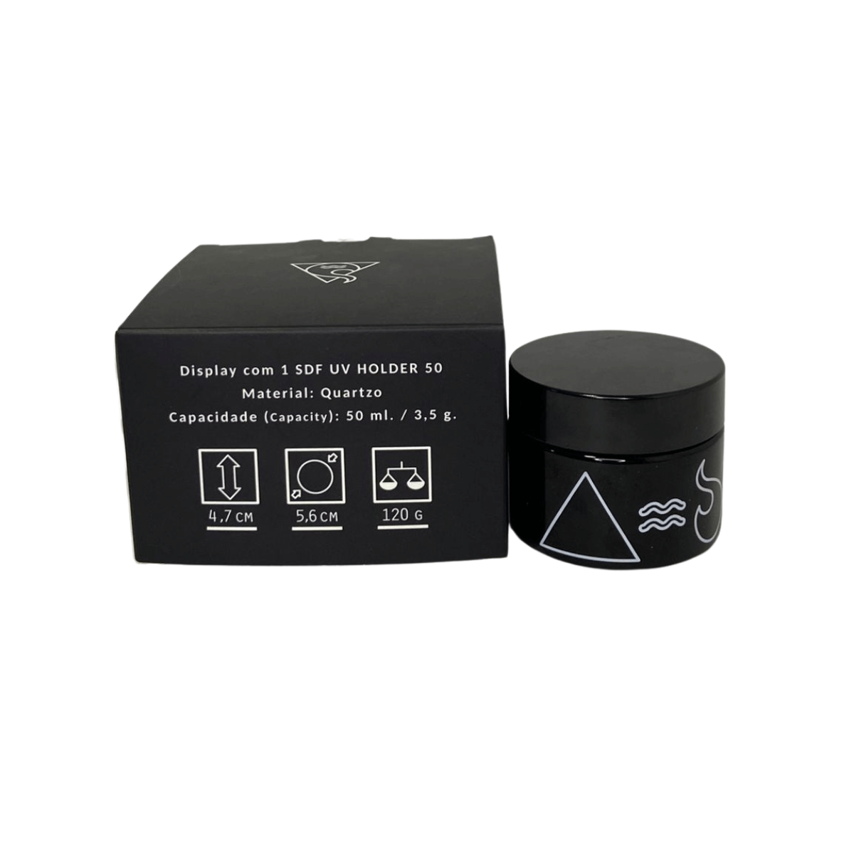 POTE DE VIDRO SQUADAFUM UV 50ML - Imagem 5