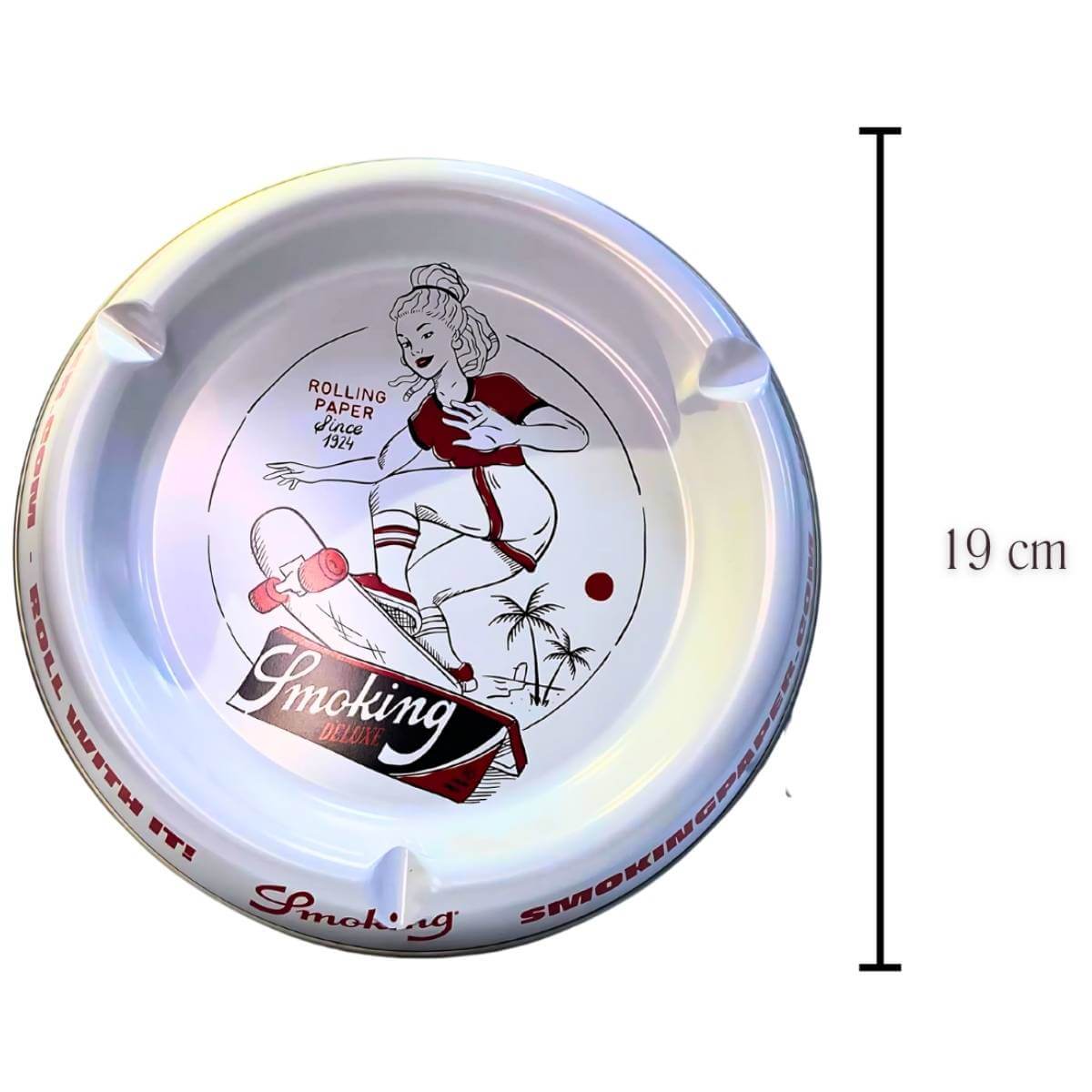 Cinzeiro de Metal Smoking - Kit C/ 4 Unidades - Imagem 2