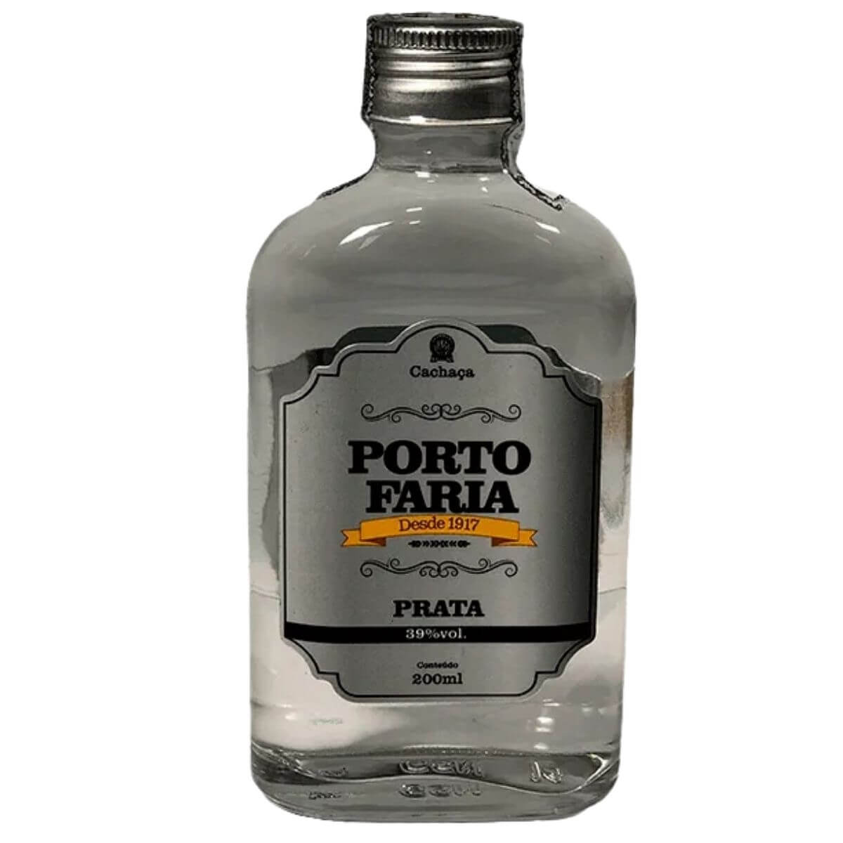 Cachaça Porto Faria Alambique Prata 200ml - Imagem 2