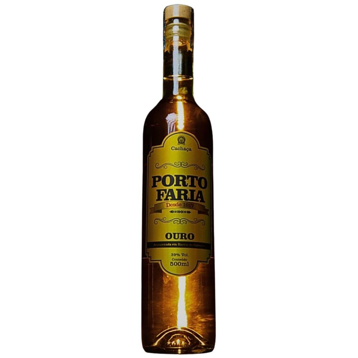 Cachaça Porto Faria Ouro 500ml - Imagem 3