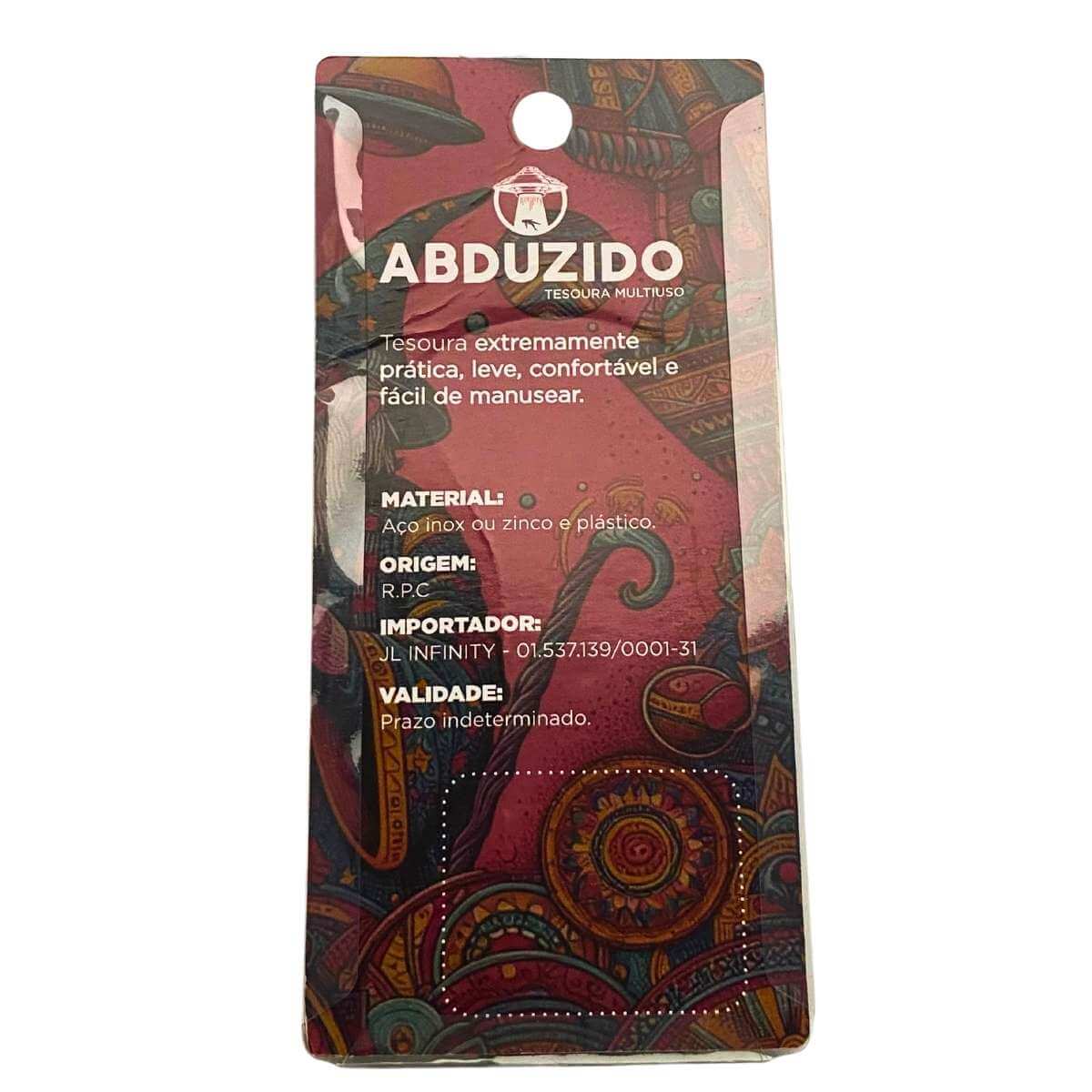 TESOURA ABDZ FLIP DRY DOBRÁVEL SILVER - Imagem 2