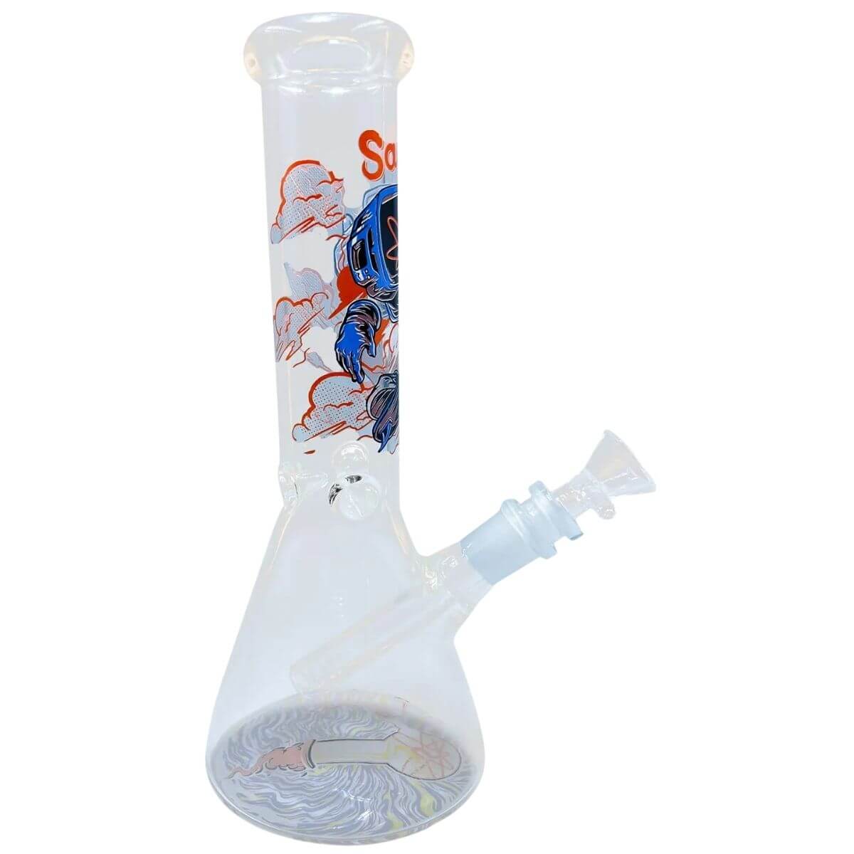 Bong De Vidro Sadhu Coleção Psicodélica - Transmissão - Imagem 2