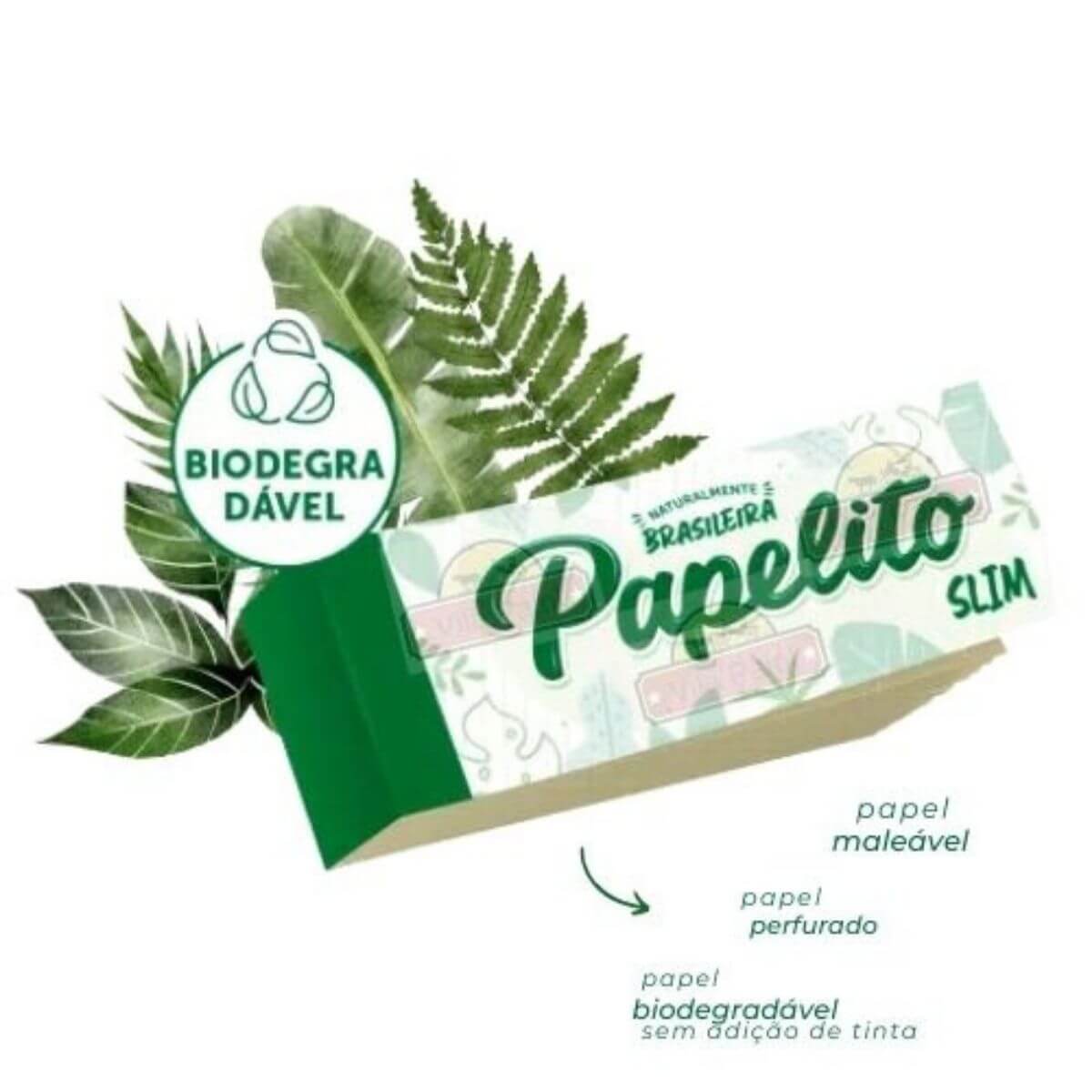 Piteira Papelito Slim - Display C/25 Livretos - Imagem 2