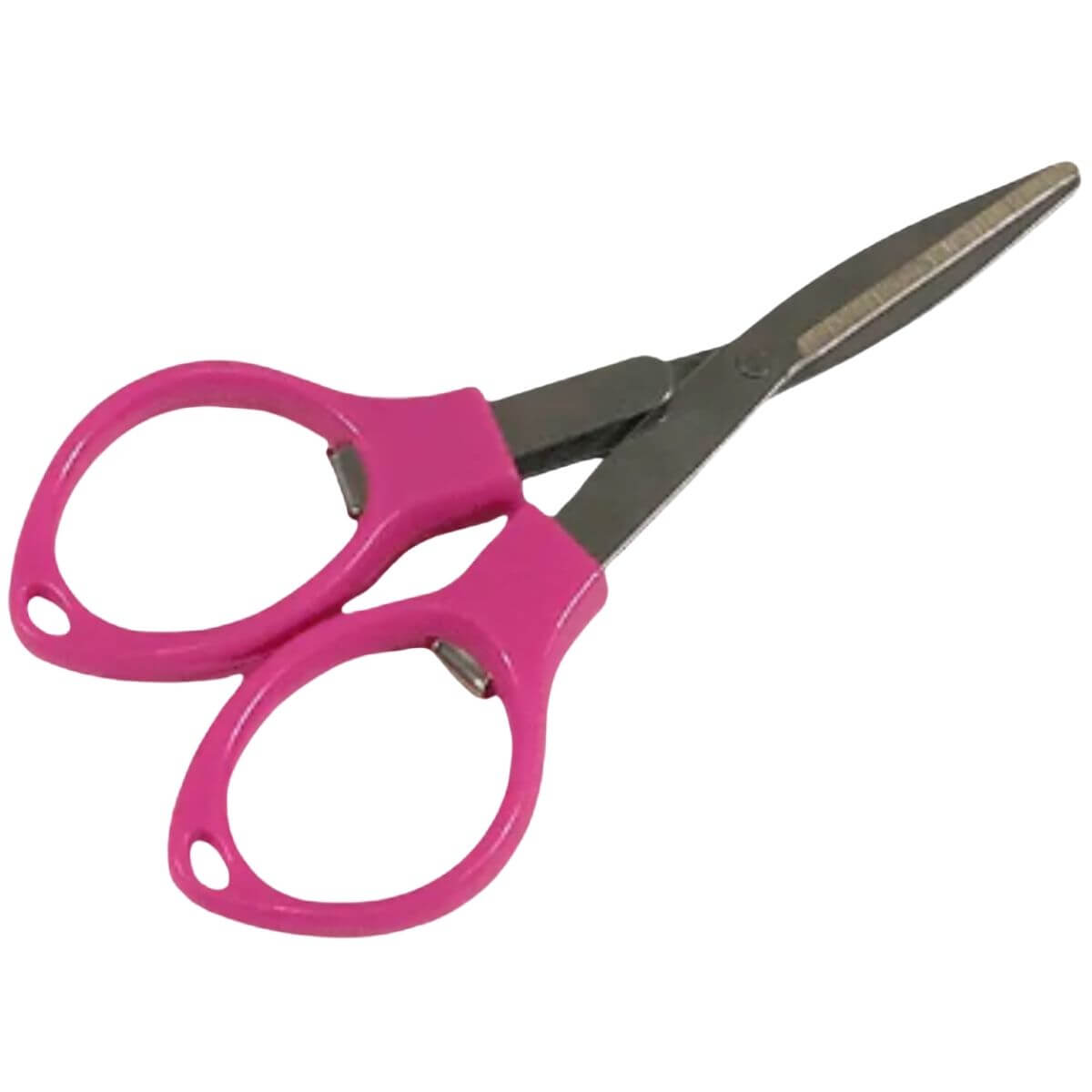 Tesoura de Plastico Dobrável Rosa - Pacote C/24 unidades - Imagem 4