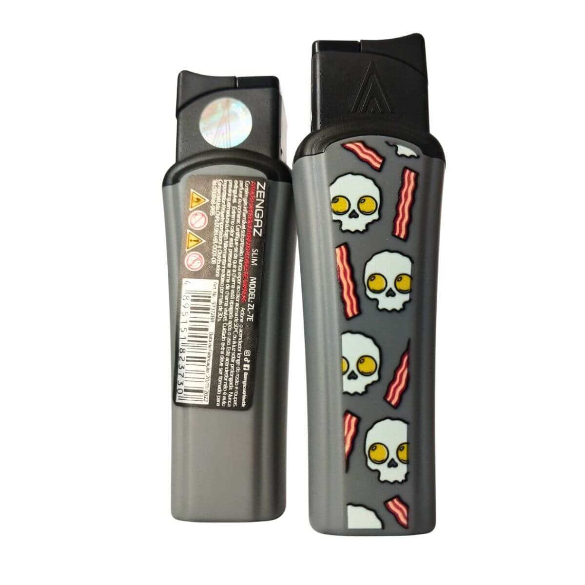 Isqueiro Maçarico Zengaz Zl-7E Slim Jet Ilustrado - Unidade - Imagem 6