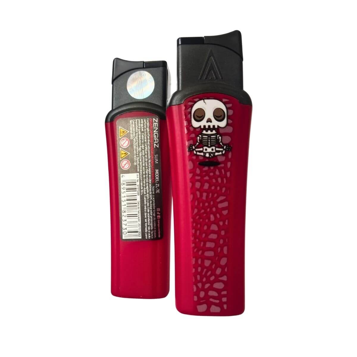 Isqueiro Maçarico Zengaz Zl-7E Slim Jet Ilustrado - Unidade - Imagem 4