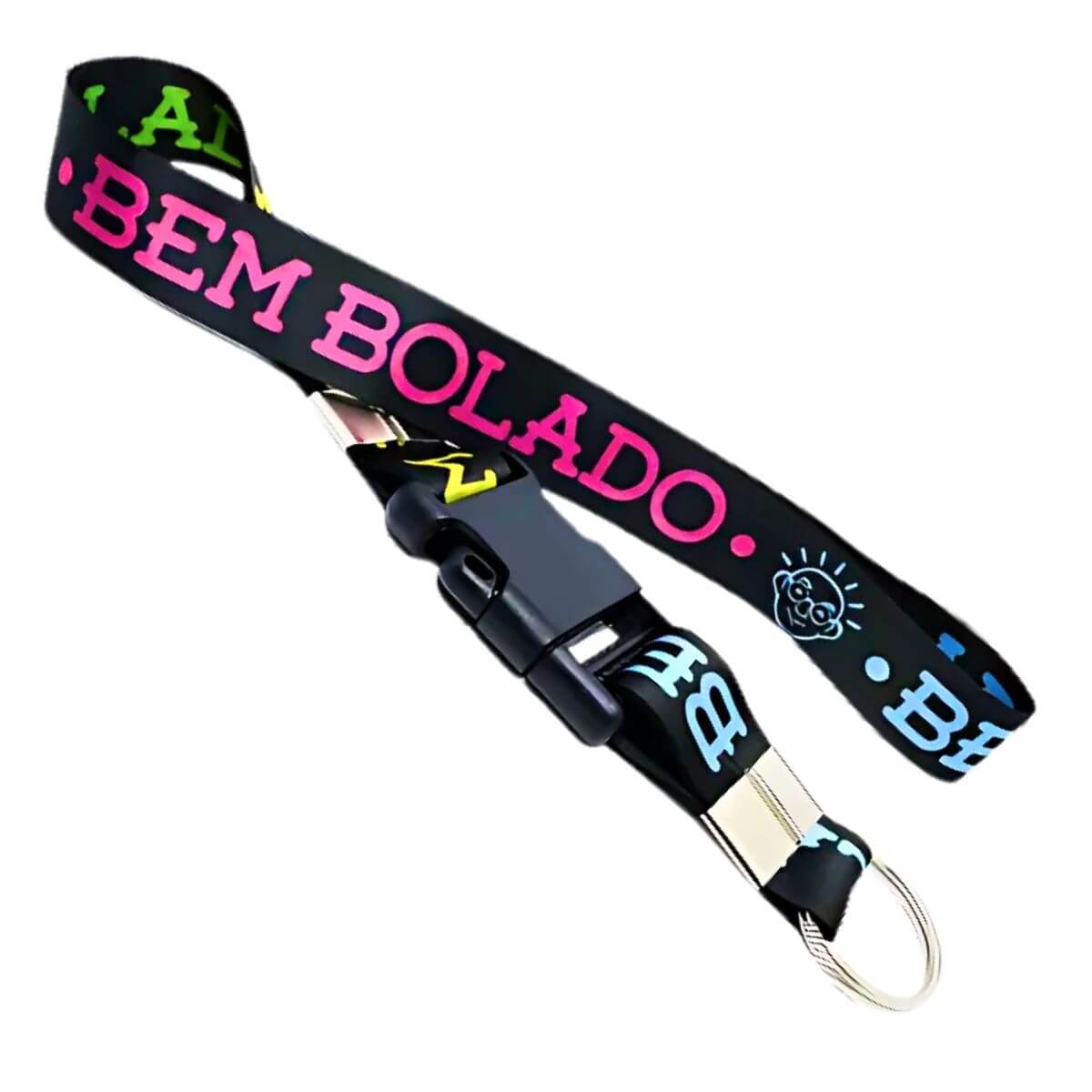 Chaveiro Cordão Bem Bolado Cores