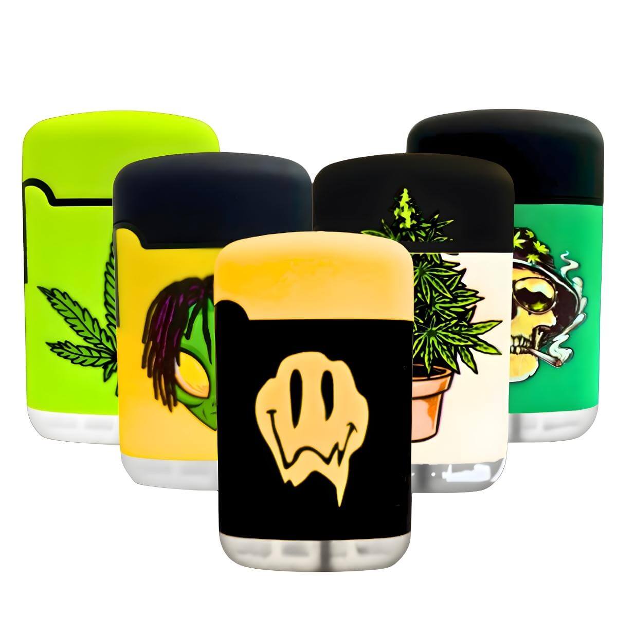 Isqueiro Maçarico Zengaz Zl-3E Mega Jet Ilustrado - Unidade