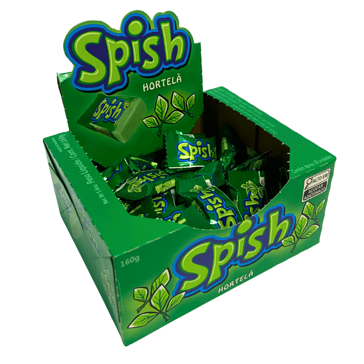 Chiclete Sukest Spish sabor Hortelã - Displays C/40 unidades - Imagem 9