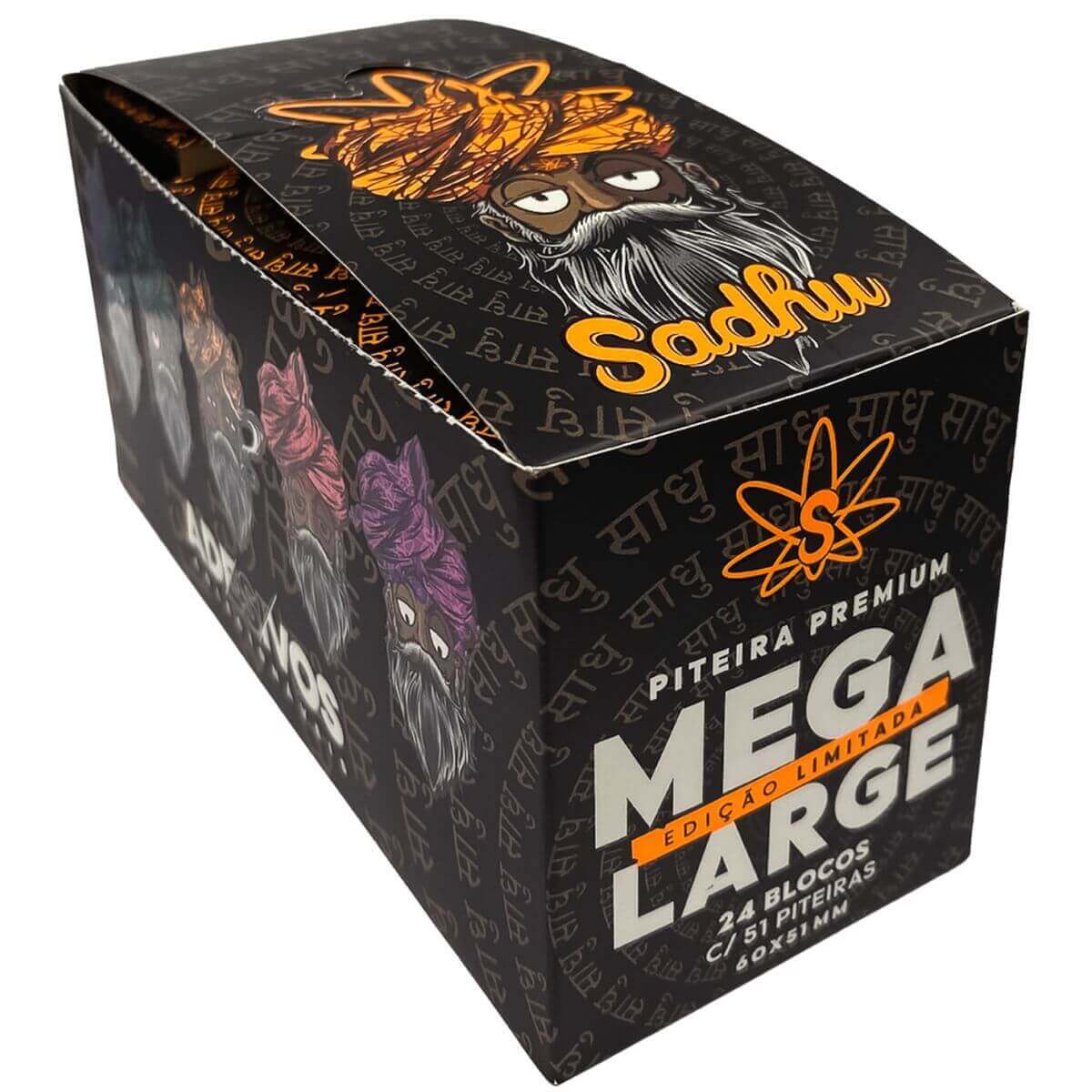 Piteira Night Vergê Sadhu Mega Large - Display C/24 Livretos - Imagem 3