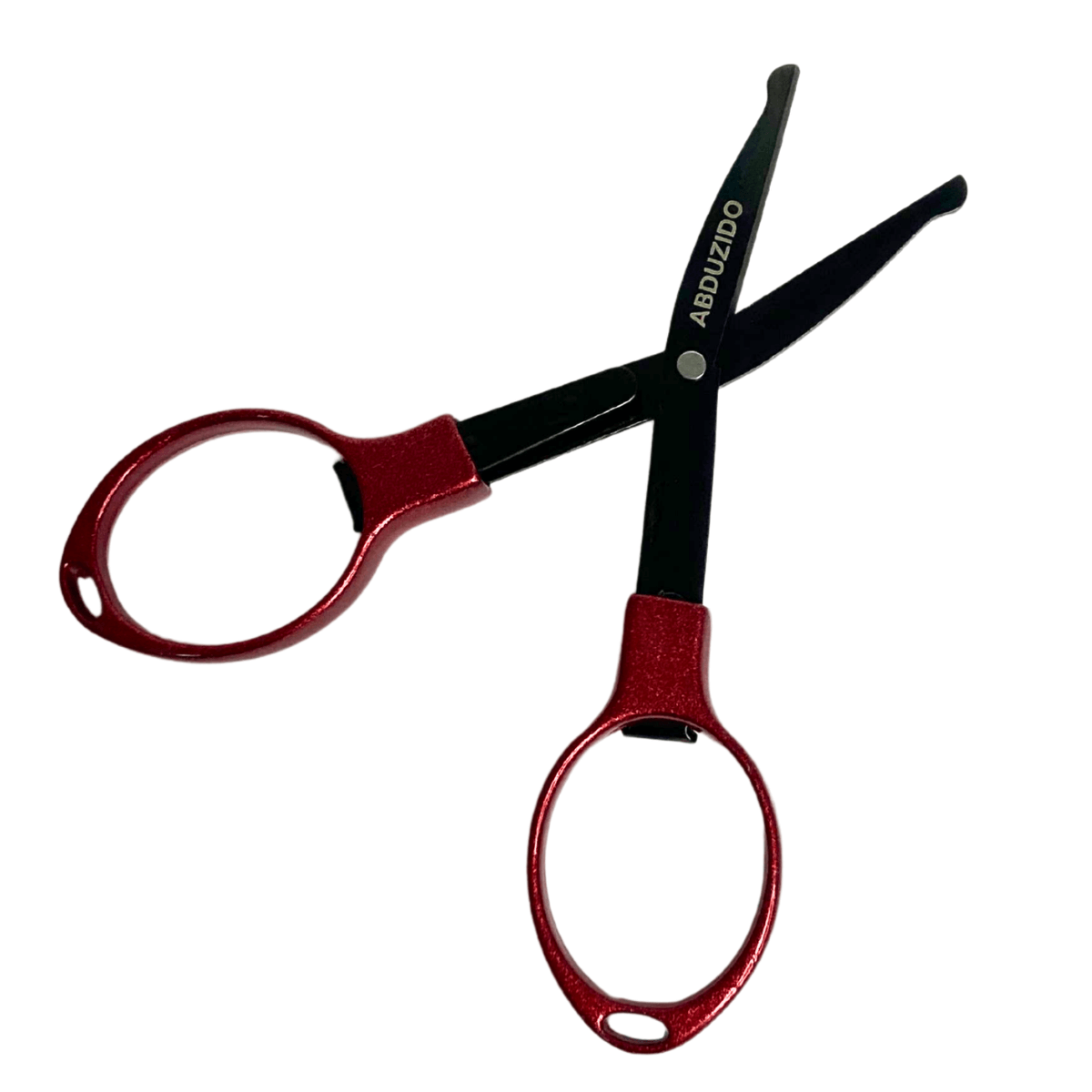 TESOURA ABDZ FLIP METAL DOBRÁVEL RED/BLACK - Imagem 2