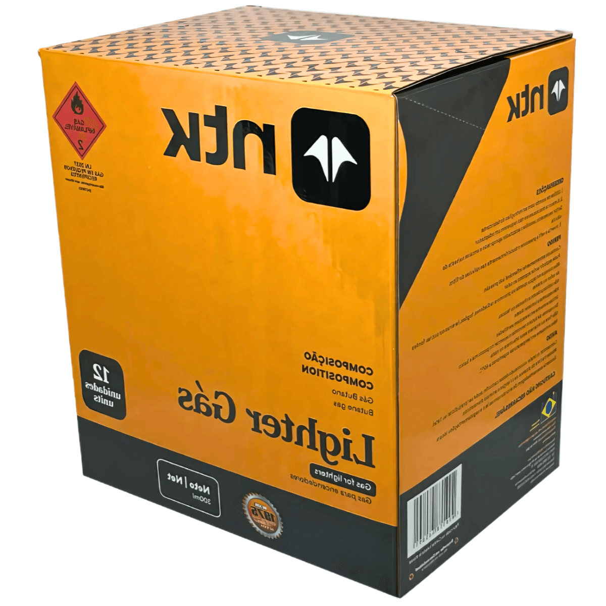 Gas Butano Nautika Lighter 300 Ml - Display C/ 12 Unidades - Imagem 5
