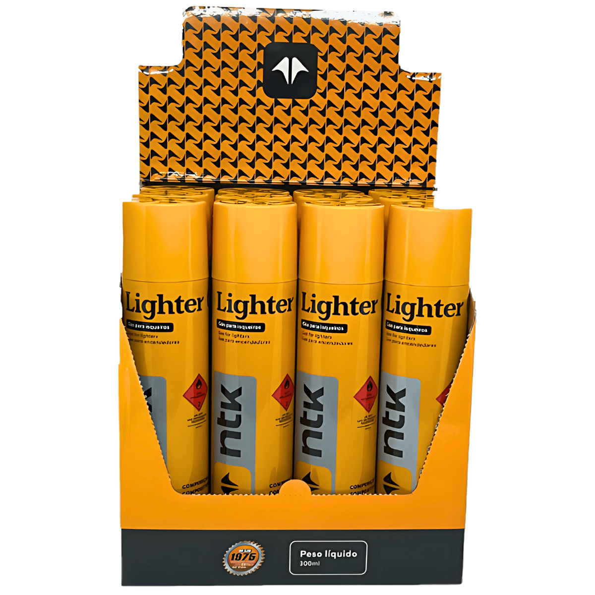 Gas Butano Nautika Lighter 300 Ml - Display C/ 12 Unidades - Imagem 3