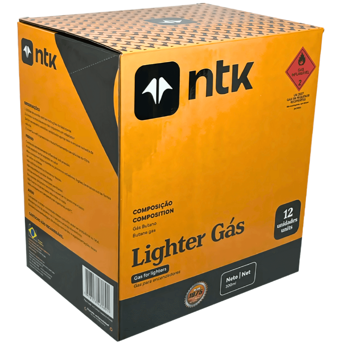 Gas Butano Nautika Lighter 300 Ml - Display C/ 12 Unidades - Imagem 4