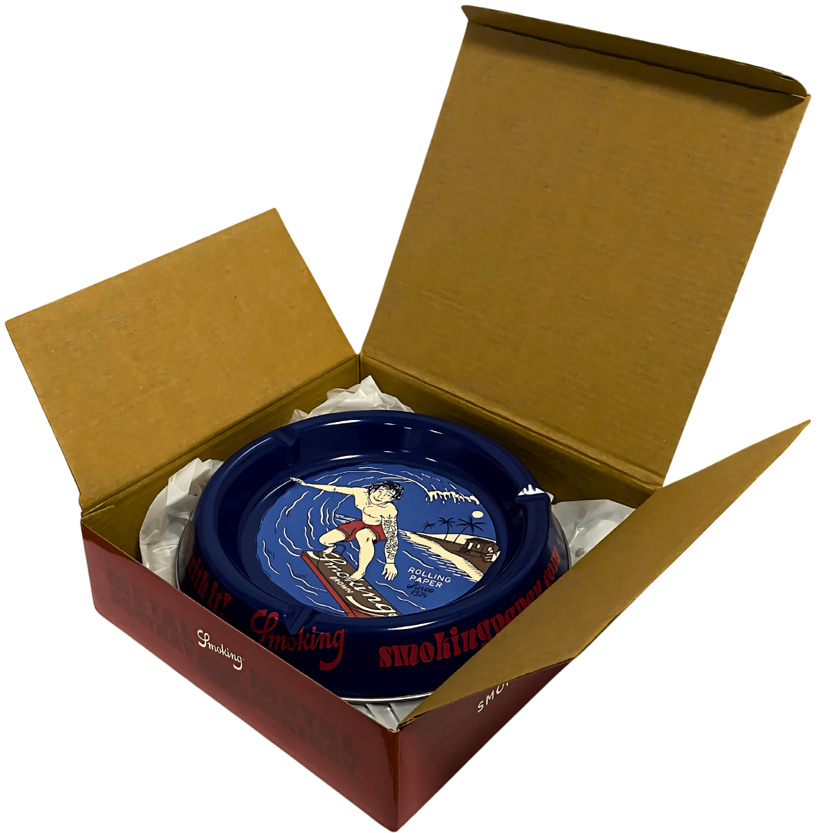 Cinzeiro de Metal Smoking Surf - Display C/5 Unidades - Imagem 2