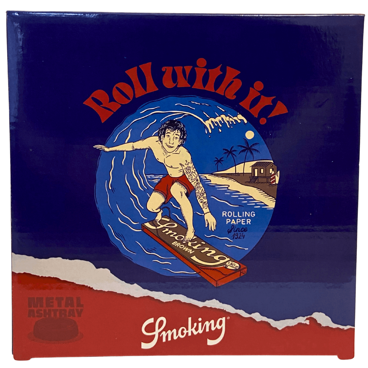 Cinzeiro de Metal Smoking Surf - Display C/5 Unidades - Imagem 3