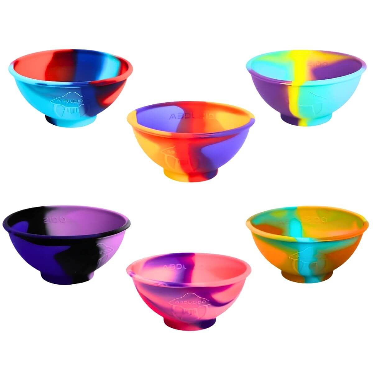 Cuia de Silicone Abduzido Half Sunset - Display C/12 Unidades - Imagem 3