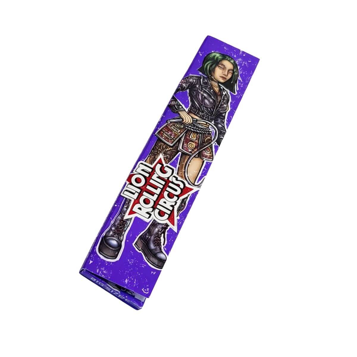 Seda Lion Circus Edição Brasil Slim Branca King Size - Display C/25 Livretos - Imagem 5