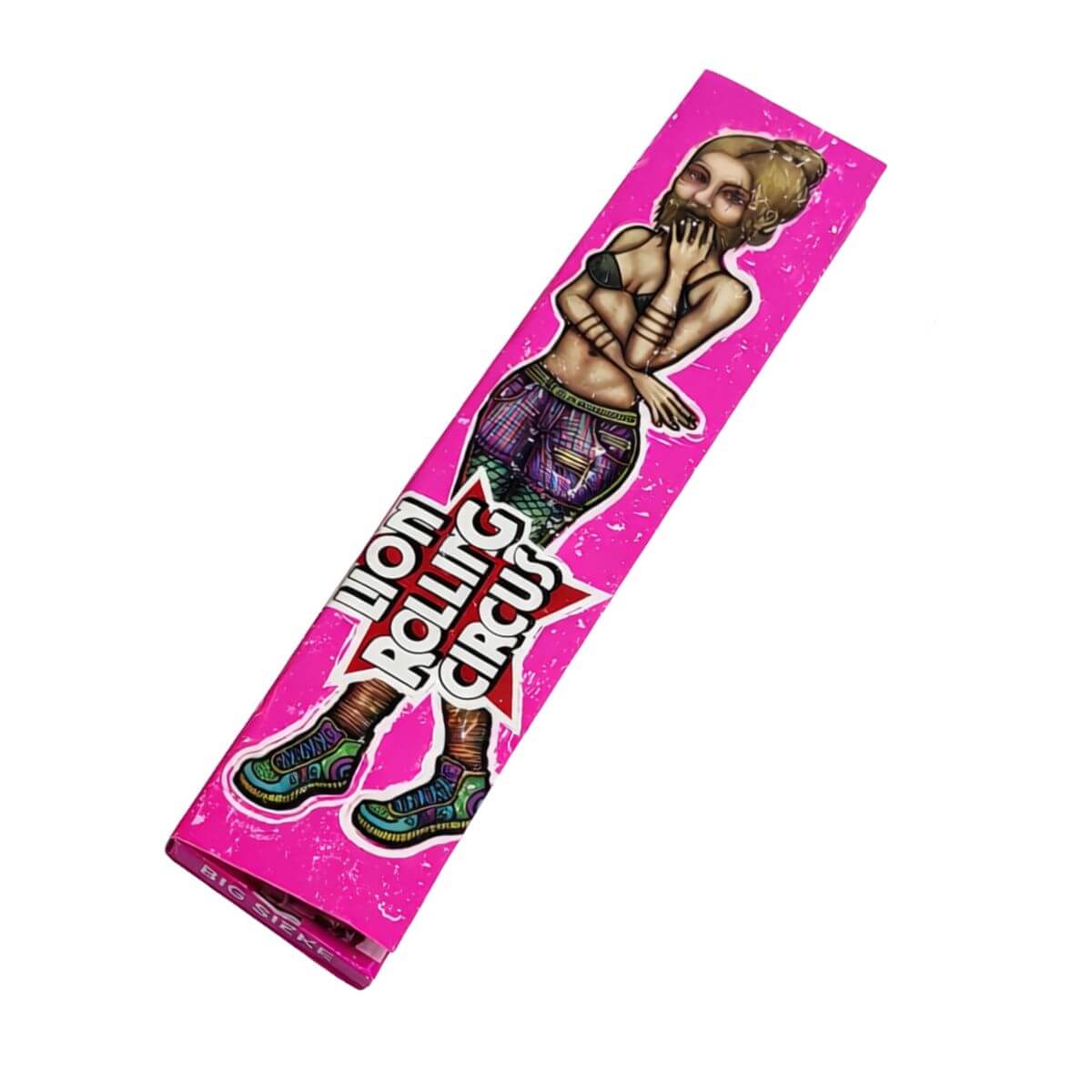 Seda Lion Circus Edição Brasil Slim Branca King Size - Display C/25 Livretos - Imagem 11