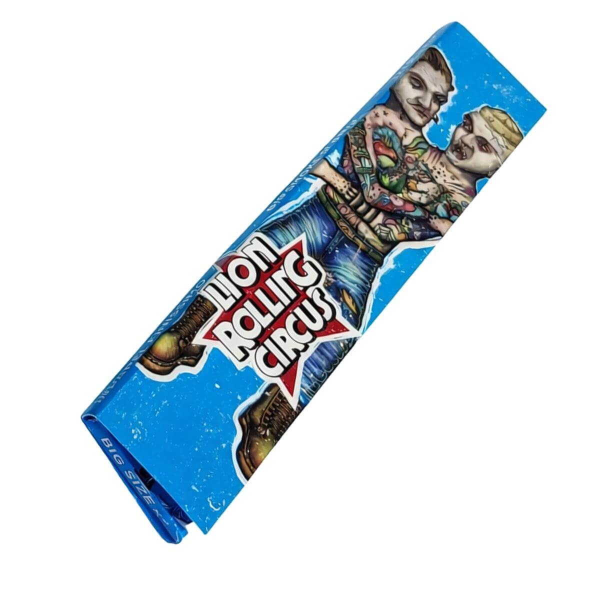Seda Lion Circus Edição Brasil Slim Branca King Size - Display C/25 Livretos - Imagem 7