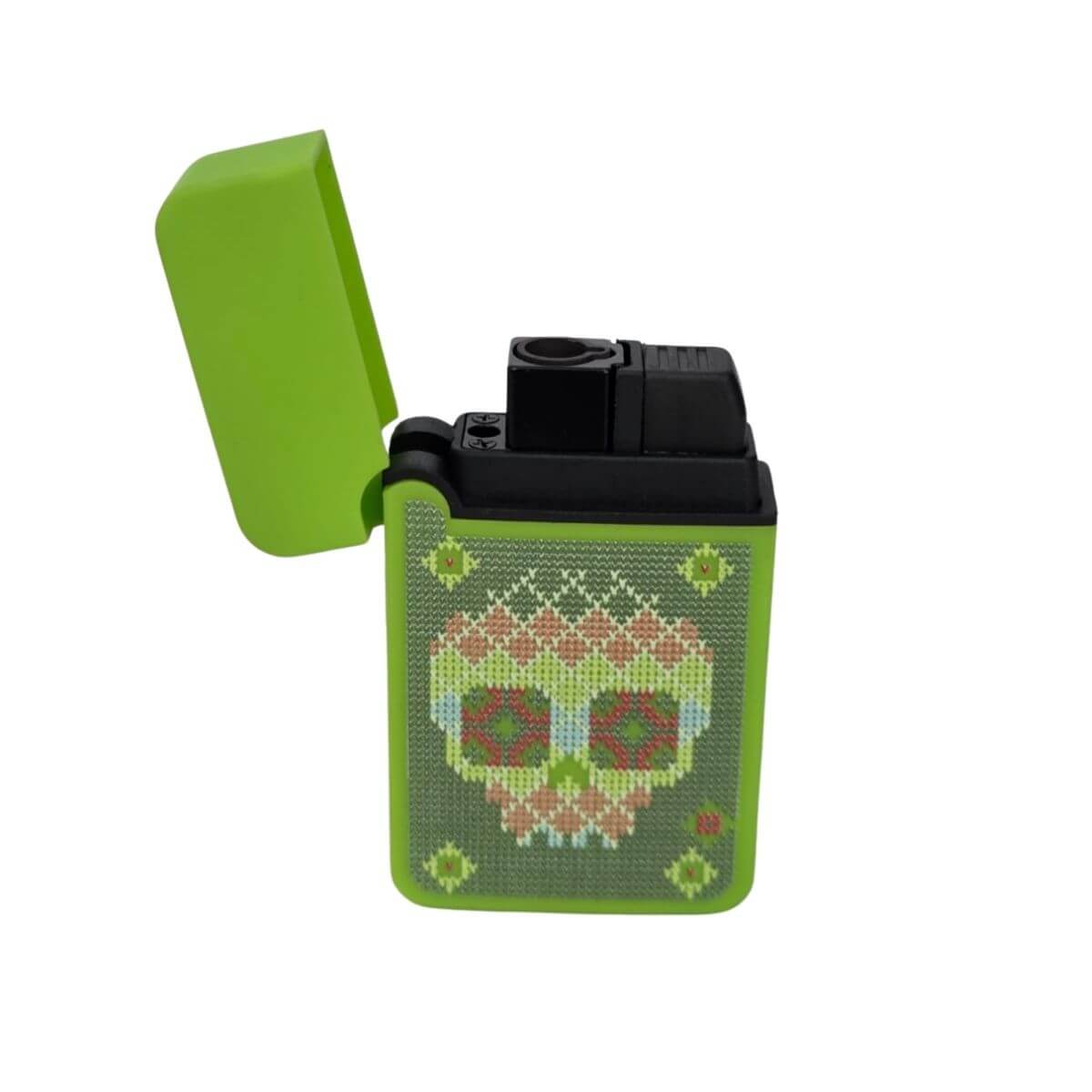 Isqueiro Maçarico Zengaz ZL-8 Grand Jet Emb Cores Skull - Unidade - Imagem 6