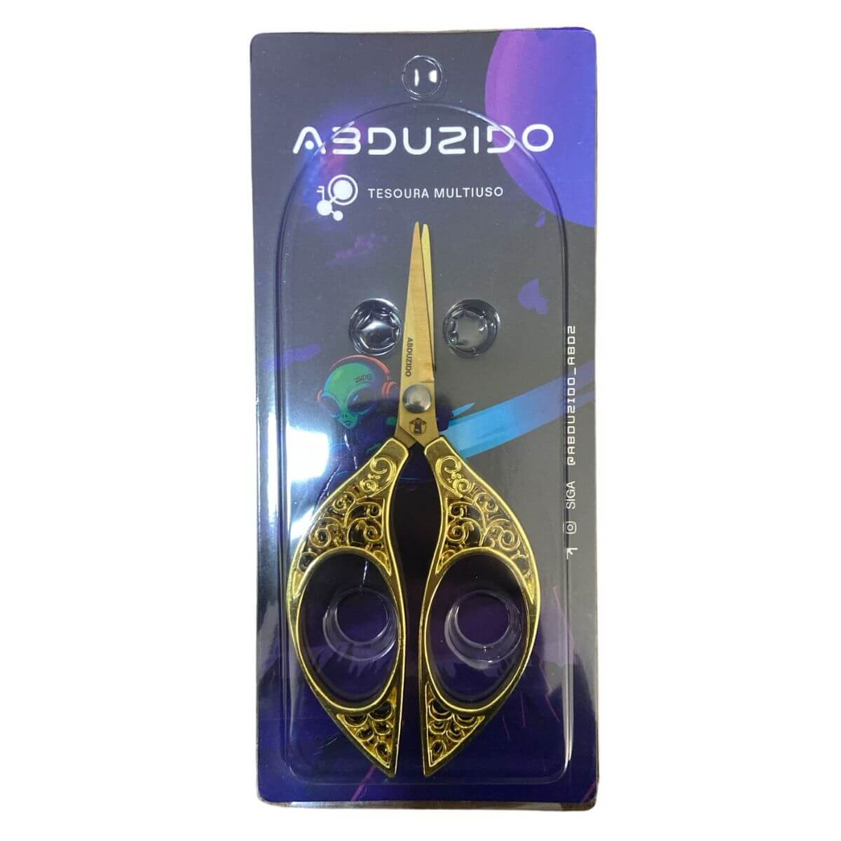 Tesoura Abduzido Royal Gold - Unidade - Imagem 3