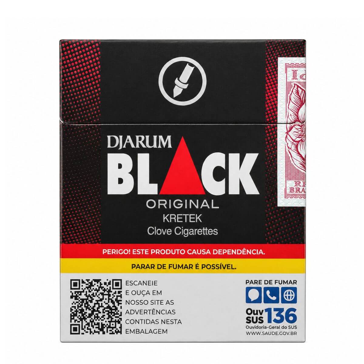 Cigarro Djarum Black Red - Maço