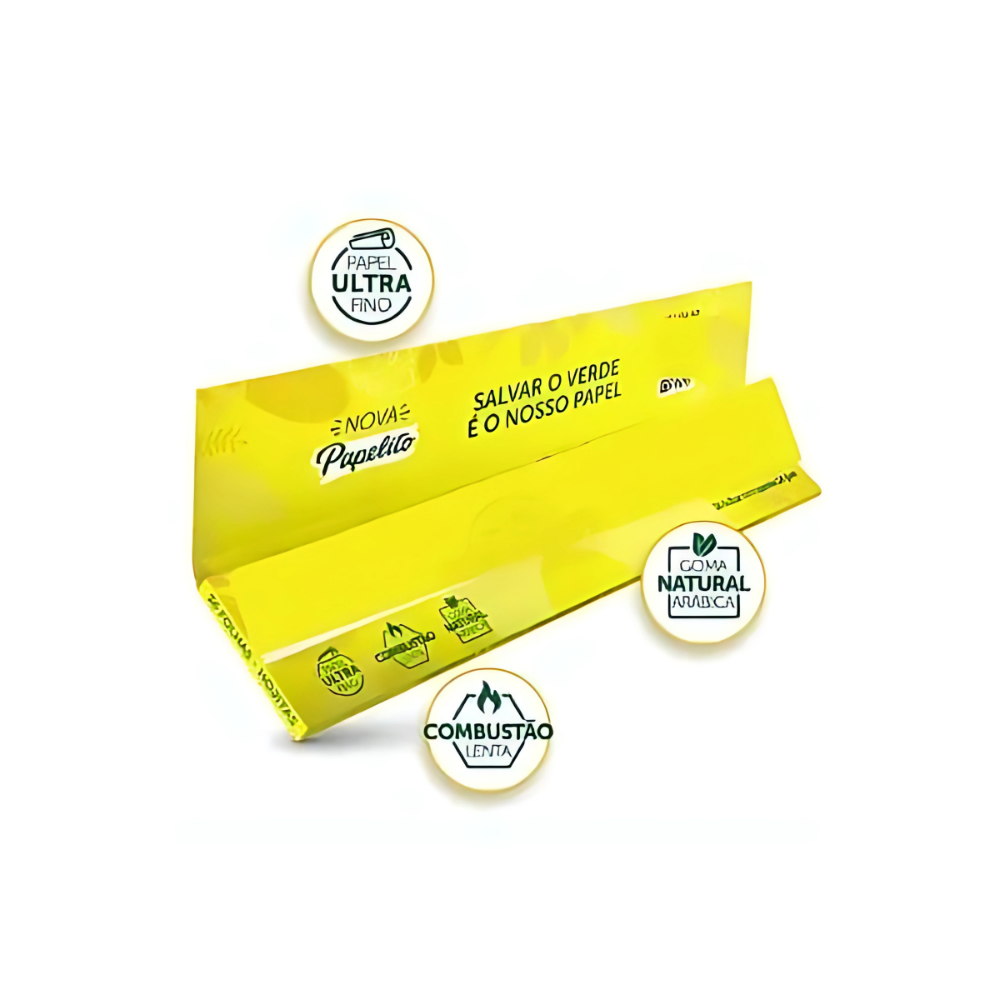 Seda Papelito Tradicional Longa - Livreto C/36 Sedas - Imagem 3