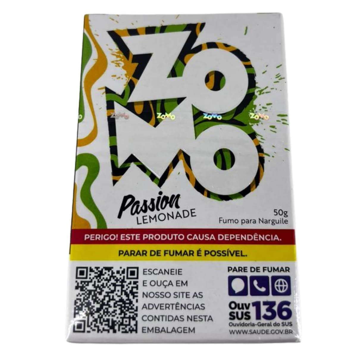 Fumo Narguile Zomo I Passion Lemonade - Unidade - Imagem 2