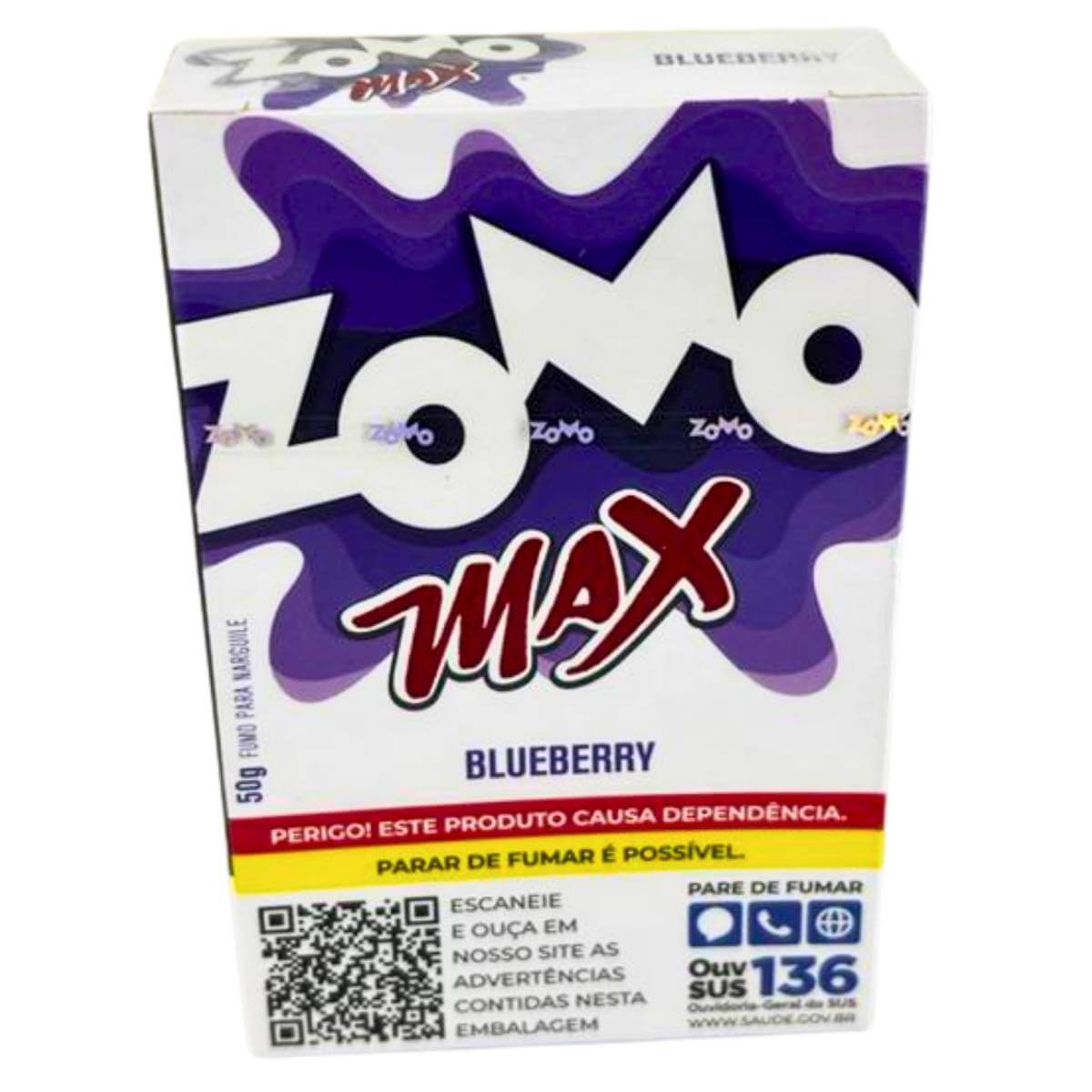 Fumo Narguile Zomo Max N Blueberry - Display C/10 Unidades - Imagem 3