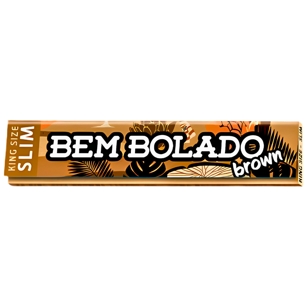 Seda Bem Bolado Brown King Size Slim - Livreto C/35 Sedas