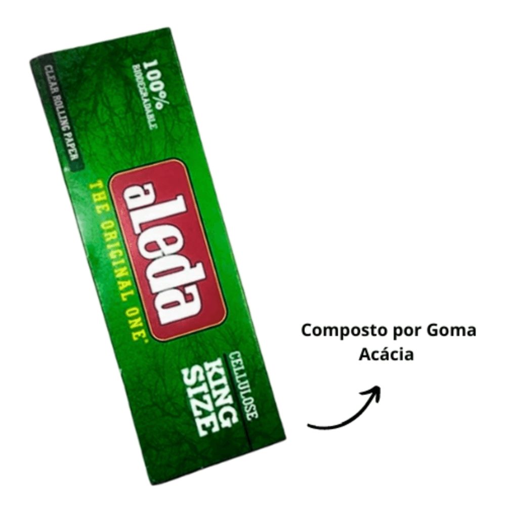Seda Aleda Celulose King Size - Livreto C/40 sedas - Imagem 3