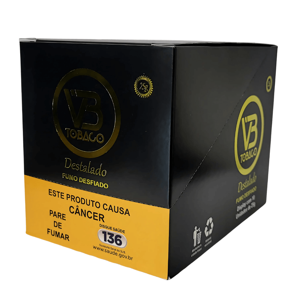 Tabaco / Fumo Vb Tobaco blend - Display C/10 Bags 25G - Imagem 7