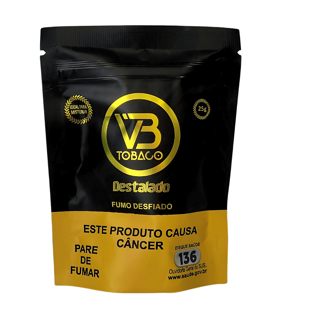 Tabaco / Fumo Vb Tobaco blend - Display C/10 Bags 25G - Imagem 8