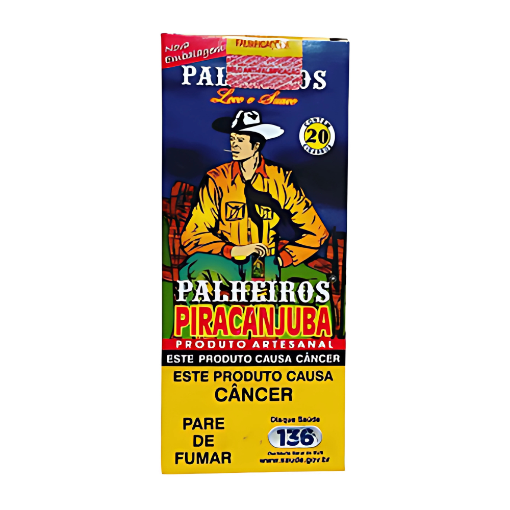 Cigarro de Palha Piracanjuba Tradicional - Maço